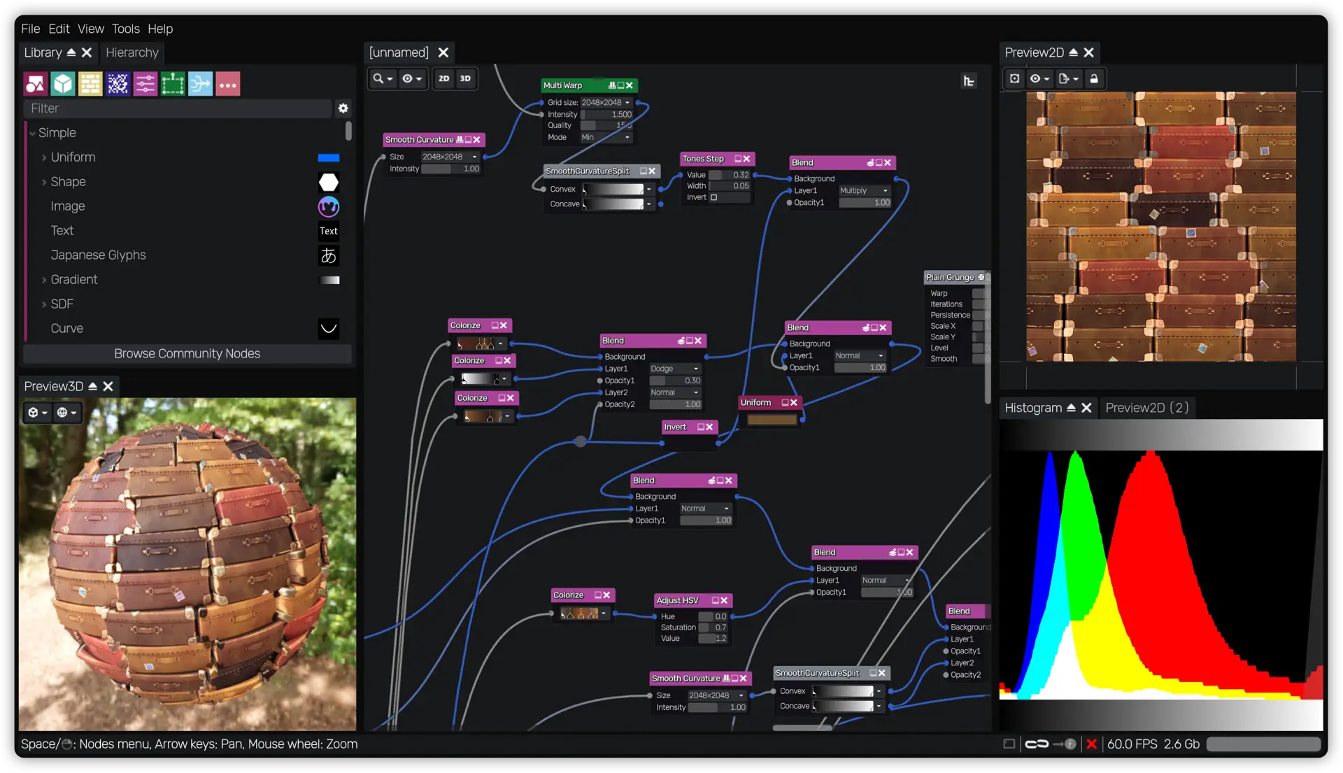 Material Maker - free substance designer alternative